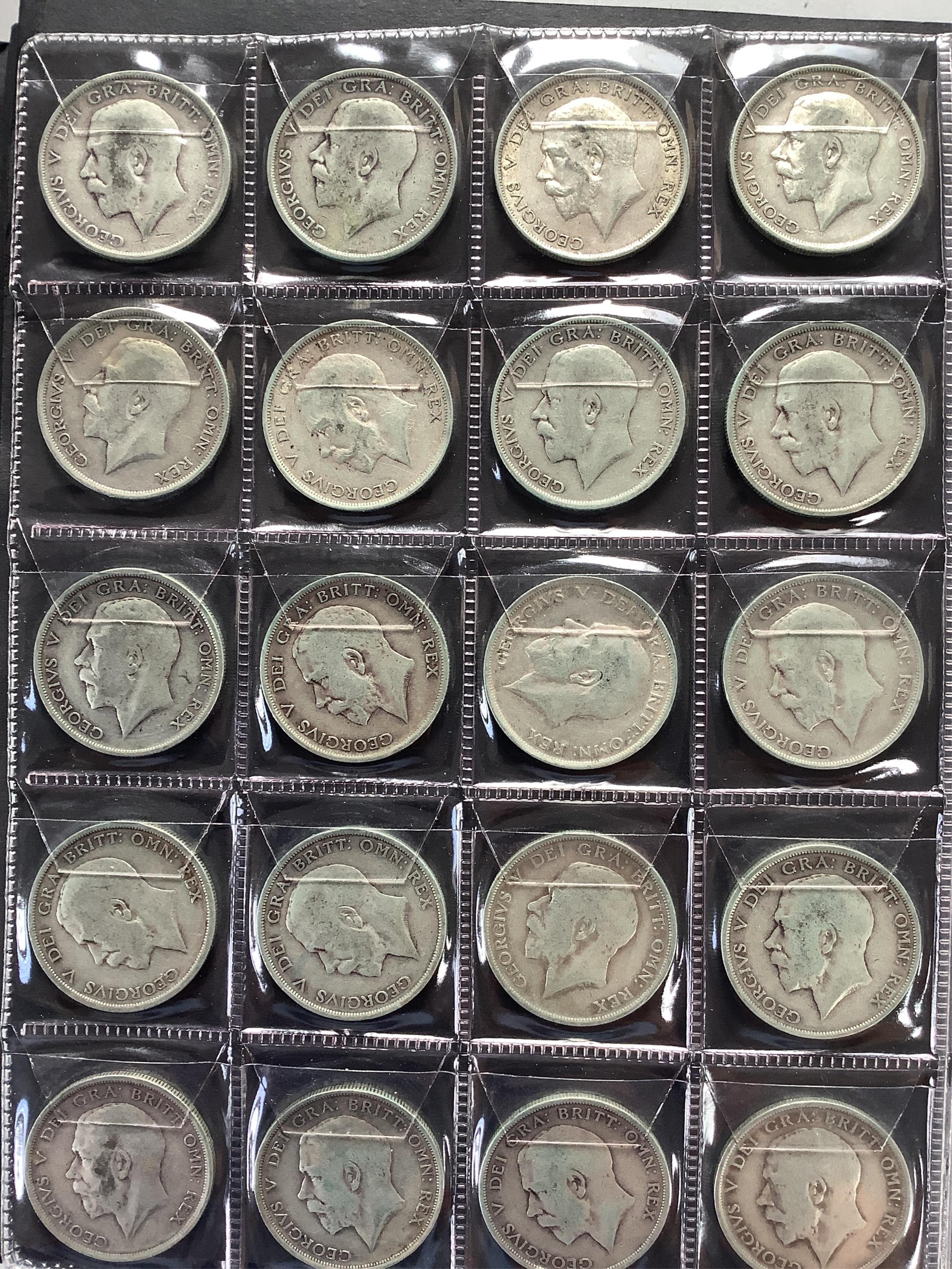 British, Australian, New Zealand, British dependence coins, George III to QEII, in three albums, highlights include two silver crowns, 1820 and 1821, fifty Victoria to George V silver halfcrowns, thirty one silver florin